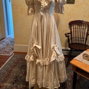 1984 LAURA ASHLEY wedding dress SOLD